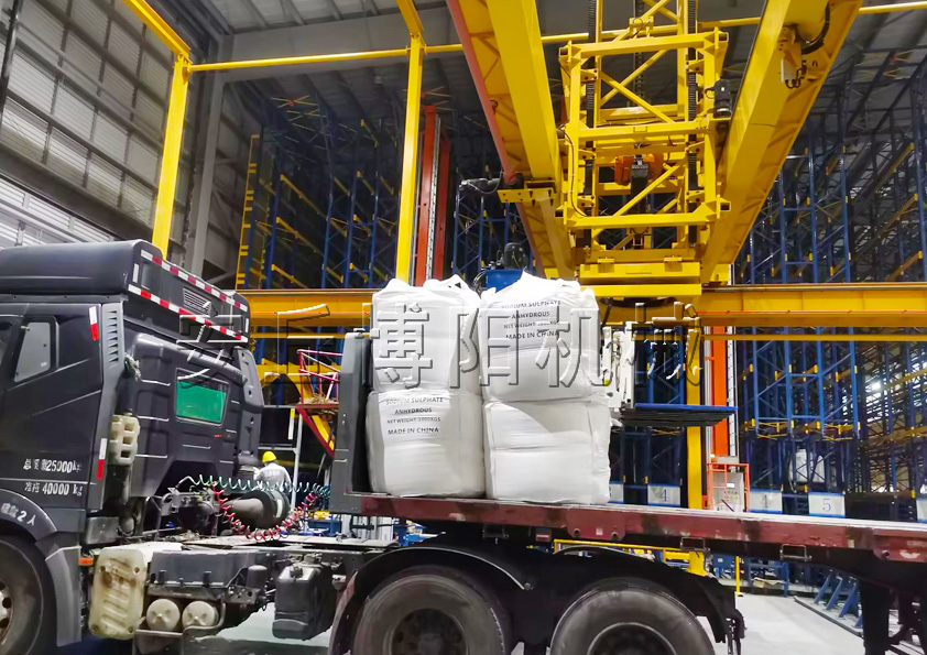 吨袋全自动包装机+吨袋装车系统解决方案